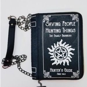 Winchester Brothers Saving People Hunting Things Purse